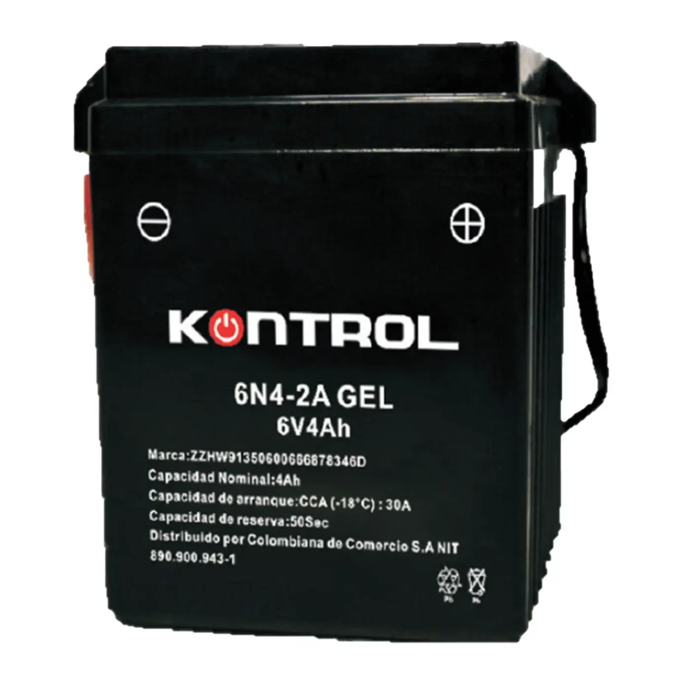 Batería 6N4-2A KONTROL GEL-Activada