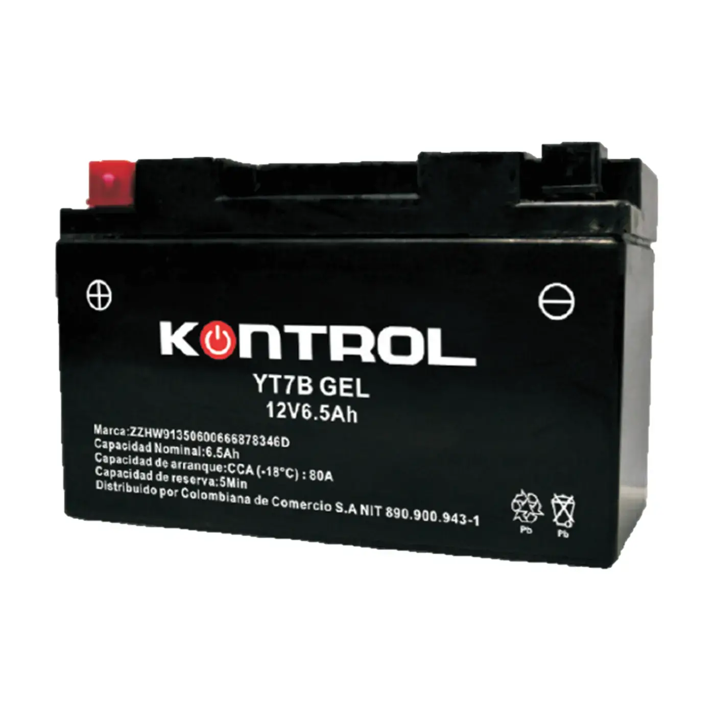 Batería YT7B KONTROL GEL-Activada